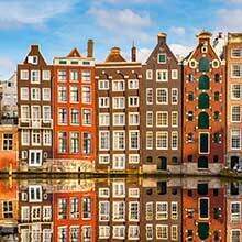 Обои на стену с Амстердамом