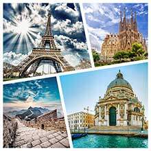 Фотообои с достопримечательностями мира