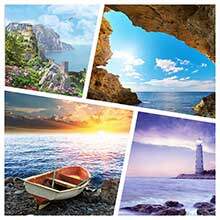 Обои на стену с морскими пейзажами