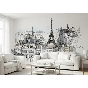 Обои на стену с рисунком «Франция»