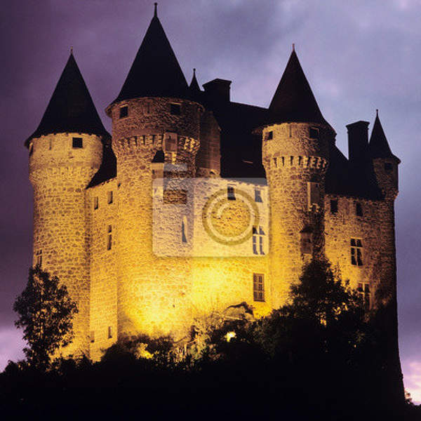 Фото обои с замком во Франции