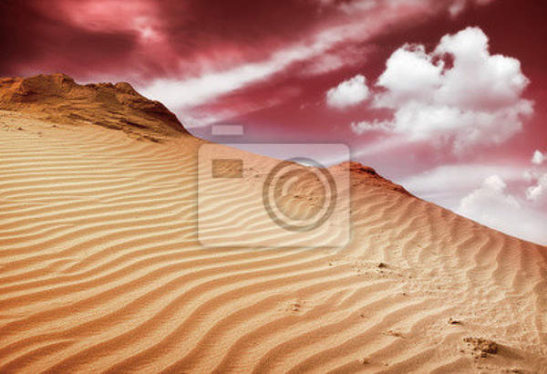 Фотообои - Закат в пустыне