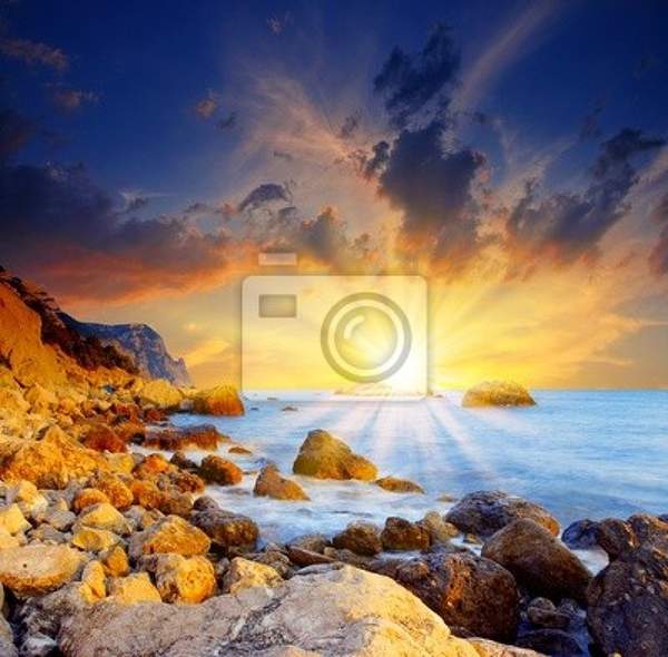 Фотообои на стену с морским пейзажем