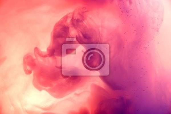 Фотообои - Розовый дым
