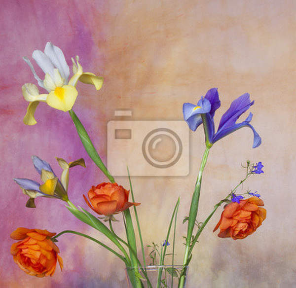 Фотообои на стену - Цветочная композиция