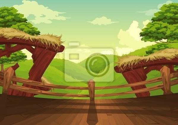 Детские фотообои с природой