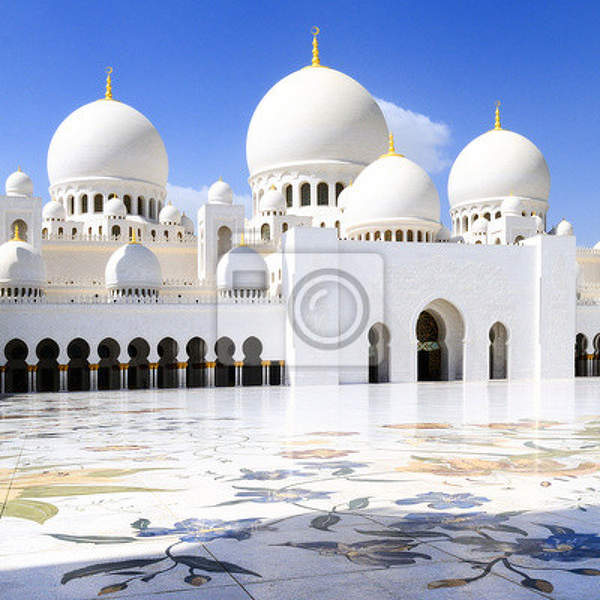Фотообои - Белая мечеть
