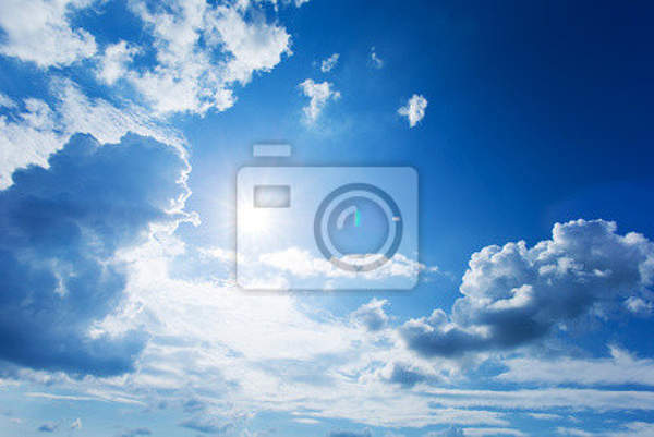 Фотообои - Синее небо