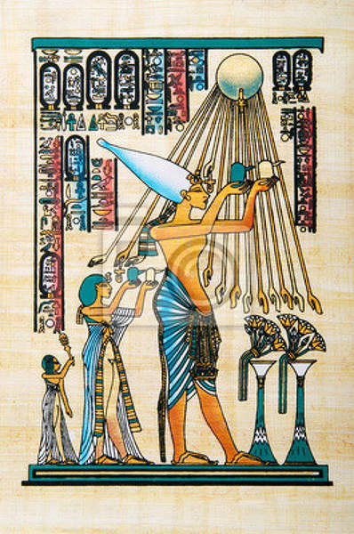 Фотообои - Древнеегипетский рисунок