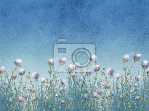 Фотообои - Полевые цветы