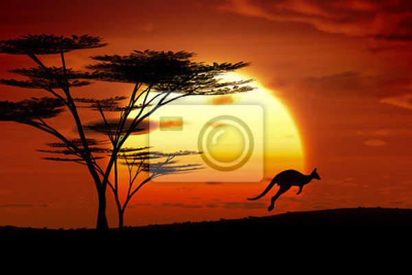 Фотообои - Австралийский закат
