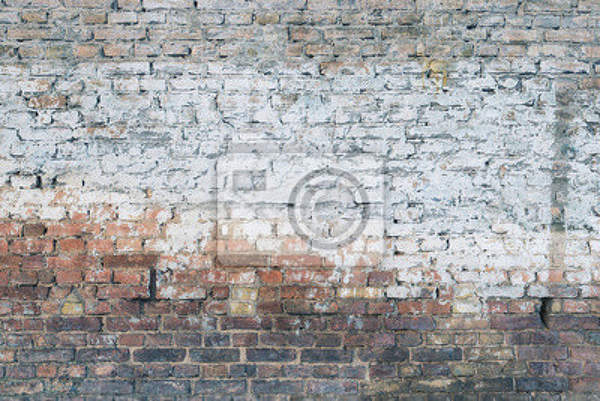 Фотообои - Старая стена из кирпича