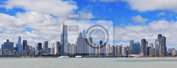 Фотообои - Чикаго - Панорама