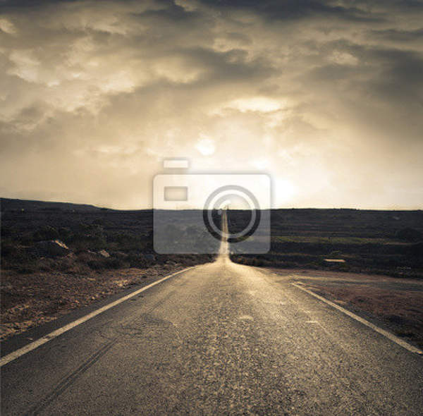 Фотообои с перспективой - Дорога