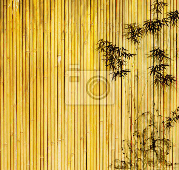 Фотообои - Китайские бамбуковые листья