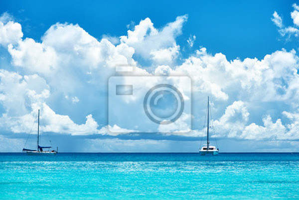 Фотообои - Синее море