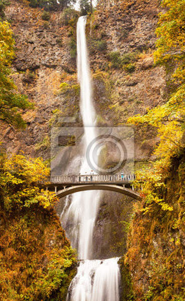 Фотообои - Осенний водопад