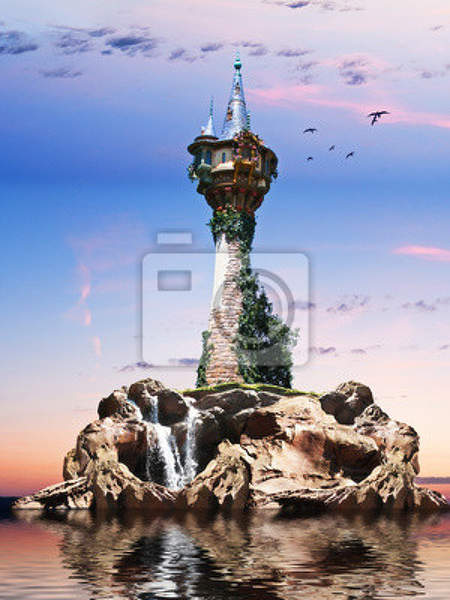 Фотообои с башней волшебника