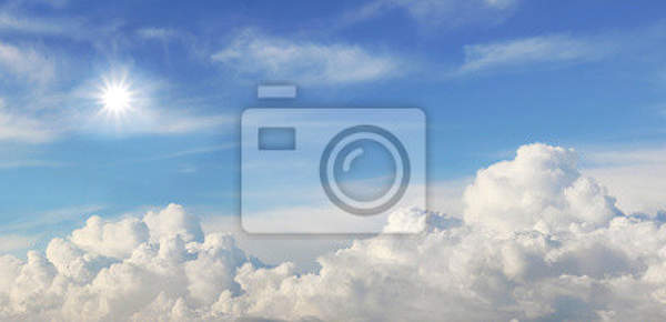 Фотообои на стену - Мягкие облака
