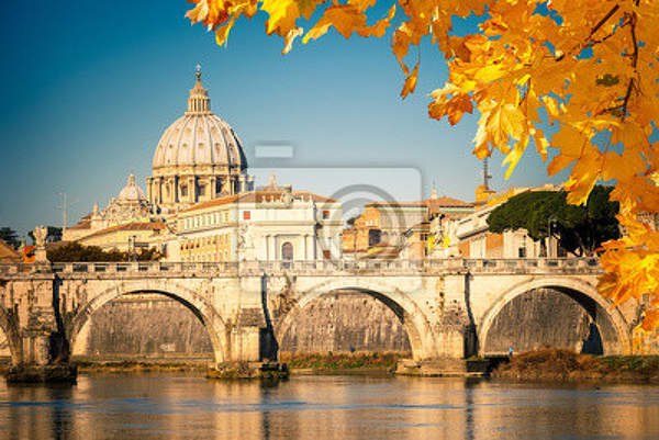 Фотообои - Арочный мост в Риме