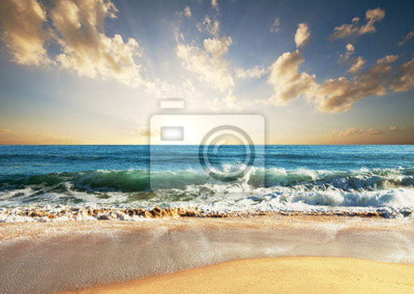 Фотообои для стен - Морской рассвет