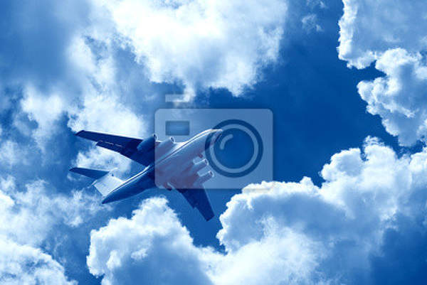Фотообои - Полет в облаках