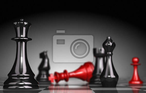 Фотообои - Шахматная стратегия