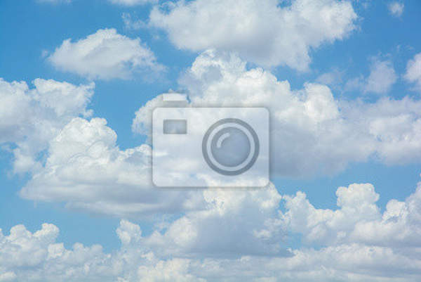 Фотообои для стен - Белые облака