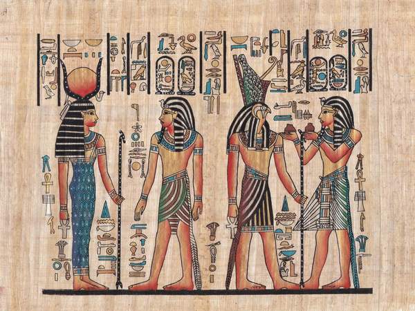 Фотообои - Боги на папирусе
