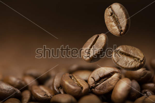 Фотообои с кофейными зернами