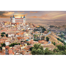 Фотообои с видом на испанский городок