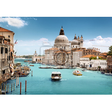 Фотообои - Гранд-канал и Базилика Санта-Мария делла Салюте, Венеция, Италия