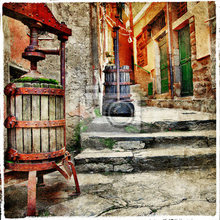 Фотообои с улицей старой Италии