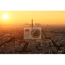 Фотообои "Париж" (вид с высоты)