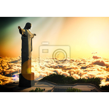 Фотообои - Статуя Христа в Рио