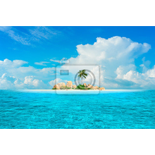 Фотообои - Остров мечты в океане