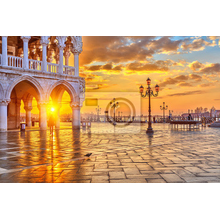 Фотообои - Закат в Венеции