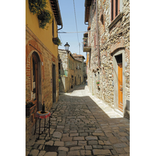 Фотообои с узкой средневековой улицей