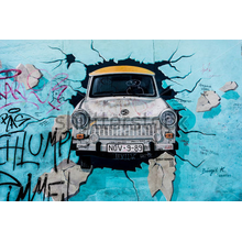 Фотообои - Берлинская стена граффити