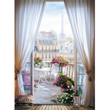 Фотообои "Балкон в Париже"