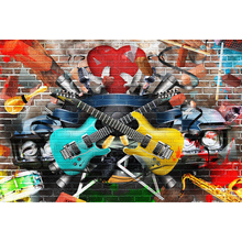 Фотообои граффити — Гитары