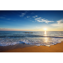 Красивый закат (морской пейзаж)