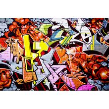 Граффити — Рисунок на всю стену