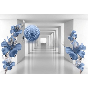 3D Обои с цветами.