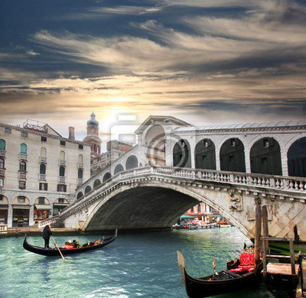 Фотообои с мостом в Венеции артикул 10000031