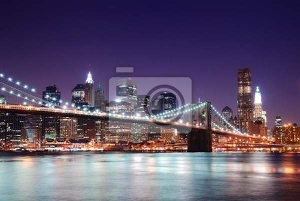 Фотообои - Манхэттен и бруклинский мост артикул 10000629
