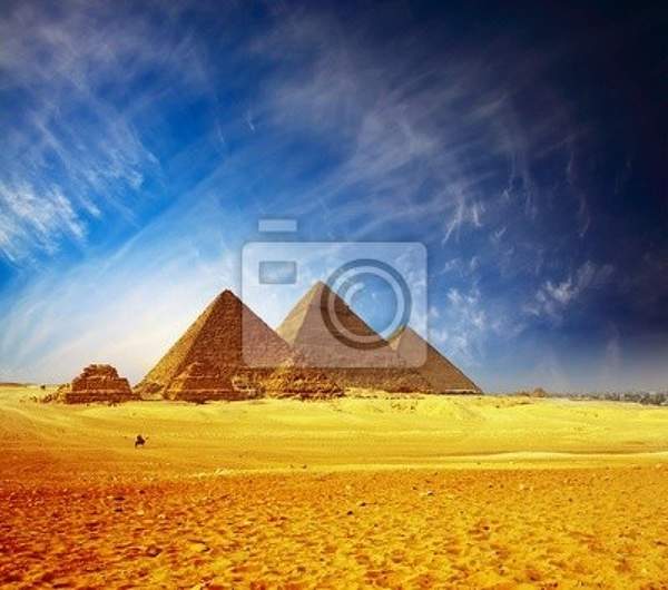 Фотообои на стену с пирамидами (Египет) артикул 10000520