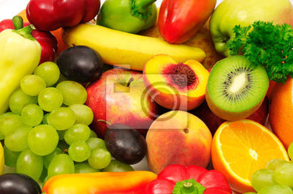 Фотообои с фруктами и овощами артикул 10000561