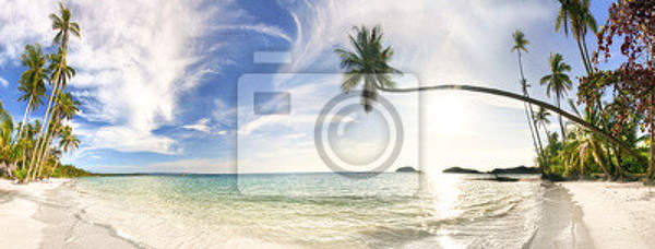 Фотообои - Панорама с райским пляжем артикул 10001231