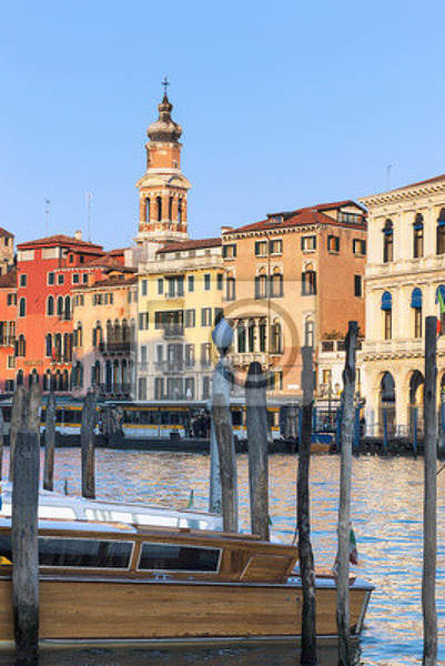 Фотообои с Гранд-Каналом в Венеции артикул 10002163